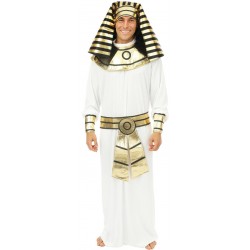 Déguisement Pharaon Toutankhamon Blanc Homme