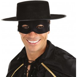Masque Loup Noir Bandit Masqué