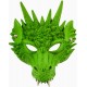 Masque Adulte Dragon Vert