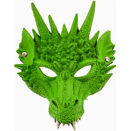 Masque Adulte Dragon Vert