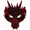 Masque Adulte Dragon Rouge