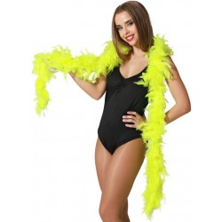 Boa Plumes Jaune Fluo 45g
