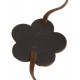6 Bracelet ARDOISE Fleur Chocolat