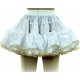 Jupon Blanc Court Dentelle