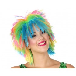 Perruque Punk Multicouleur