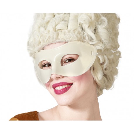 Masque Domino Blanc