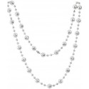 Guirlande Collier Argent Disco