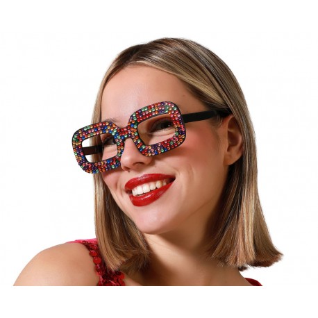 Lunettes Disco Multicouleur