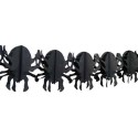 Guirlande Araignées noires