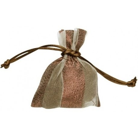 5 Bourse Rayée CHOCOLAT