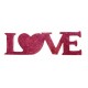 Mot LOVE FUSCHIA 
