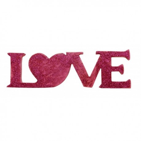 Mot LOVE FUSCHIA 
