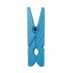 50 Mini PINCE à LINGE Bois TURQUOISE