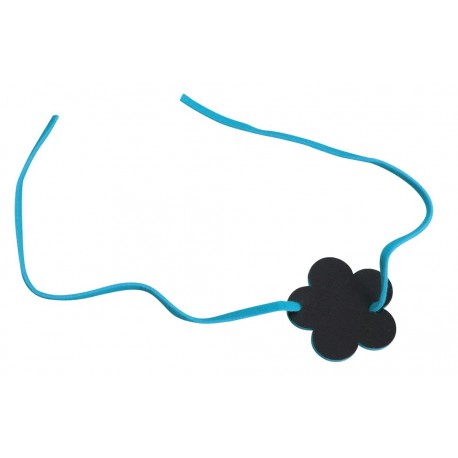 6 Bracelet ARDOISES Fleur TURQUOISE