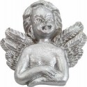 6 Anges Argent autocollant
