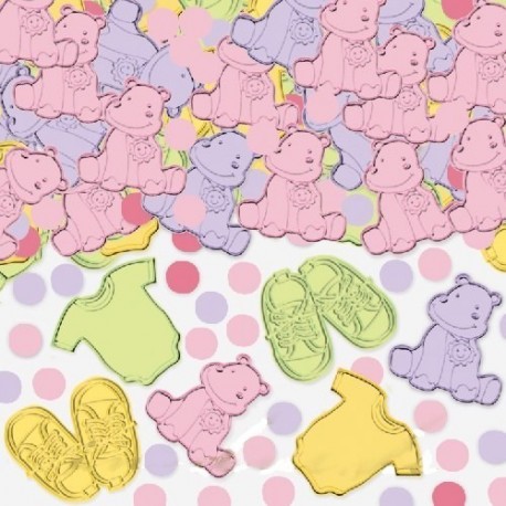 Confettis Baptême Fille