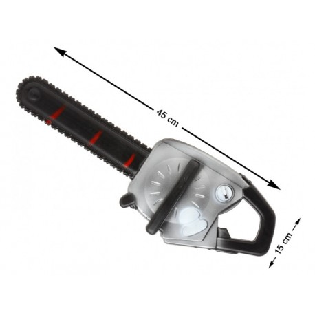 Tronçonneuse de tueur ensanglantée