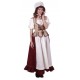 Costume Luxe Paysan Médiéval