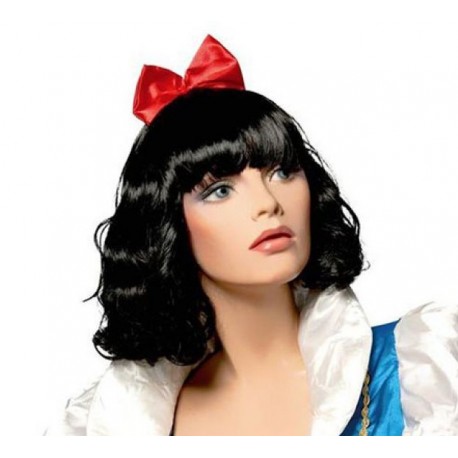 Perruque Blanche Neige Noire