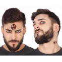 Lot de 2 Cicatrices Halloween