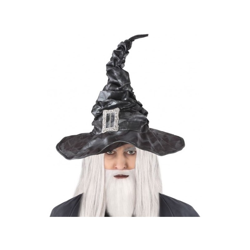 Costume chapeau de sorcière Taille Unique Chapeau Sorcière Halloween Adulte Enfants Chapeau Magicien Déguisement Cosplay Drôle Toussaint Mascarade 