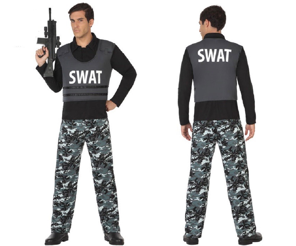 Déguisement de Policier Swat pour adulte