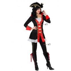 Déguisement Femme Pirate Commodor