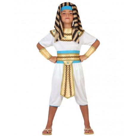 Garçons Égyptien Roi Pharaon Costume Déguisement Enfants Tenue