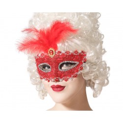 Masque de Venise Rouge Marquise