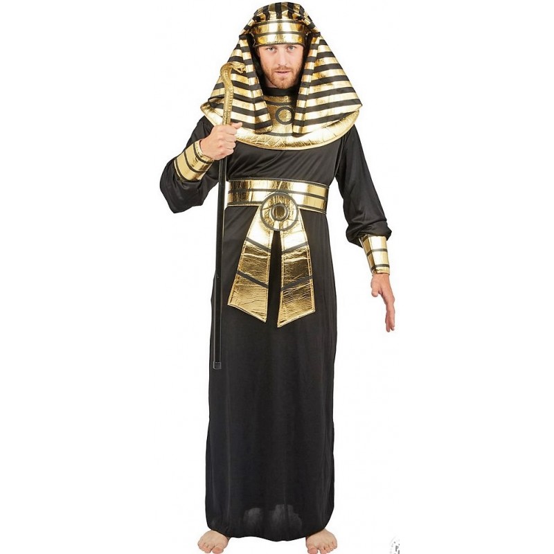 Déguisement Homme PHARAON Luxe L Roi d'Egypte Toutankhamon egyptien NEUF 