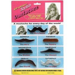 Kit de 7 Moustaches