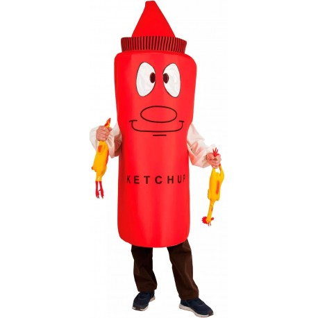 Déguisement Adulte Bouteille de ketchup