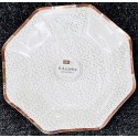 6 Assiettes Carton à Pois Rose Gold