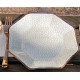 6 Assiettes pois Carton Rose Gold