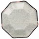 6 Assiettes pois Carton Rose Gold