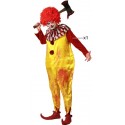 Déguisement Homme Clown Jaune Ronald