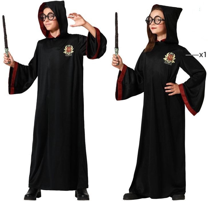 Magicien Harry Potter Cosplay Enfant Garçon Fille Déguisement Manteau  Costume H-1