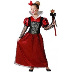 Déguisement Reine de Coeur Fille